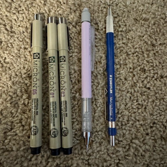 Drafting Tools Set with Compass and Ruler - Picture 6 of 6